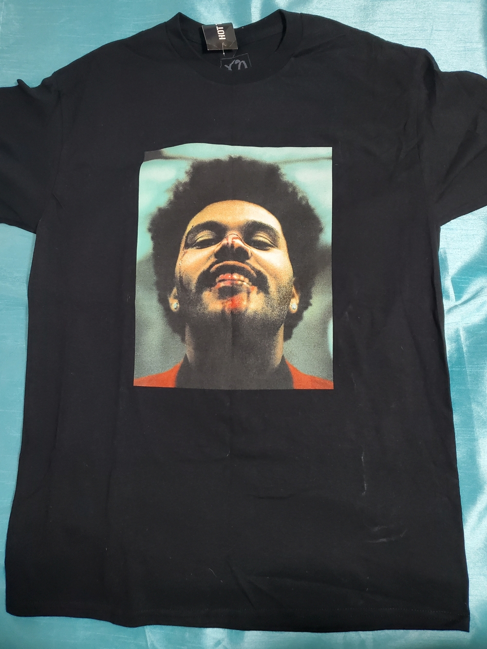 After Hours WEEKEND T‑Shirt with Portrait Print